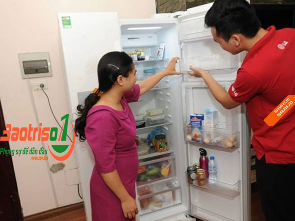 sửa tủ lạnh tại nhà Hà Đông
