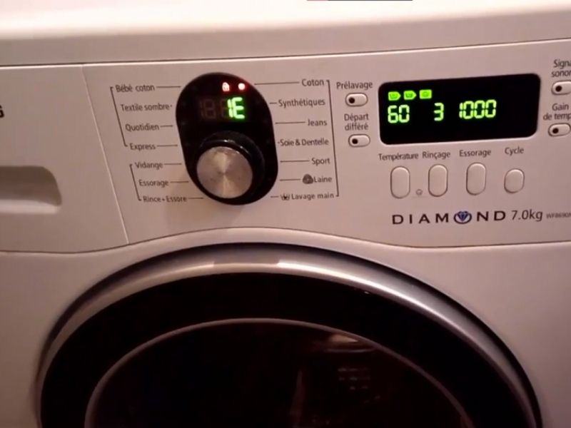 Bảng giá dịch vụ sửa lỗi IE máy giặt Samsung