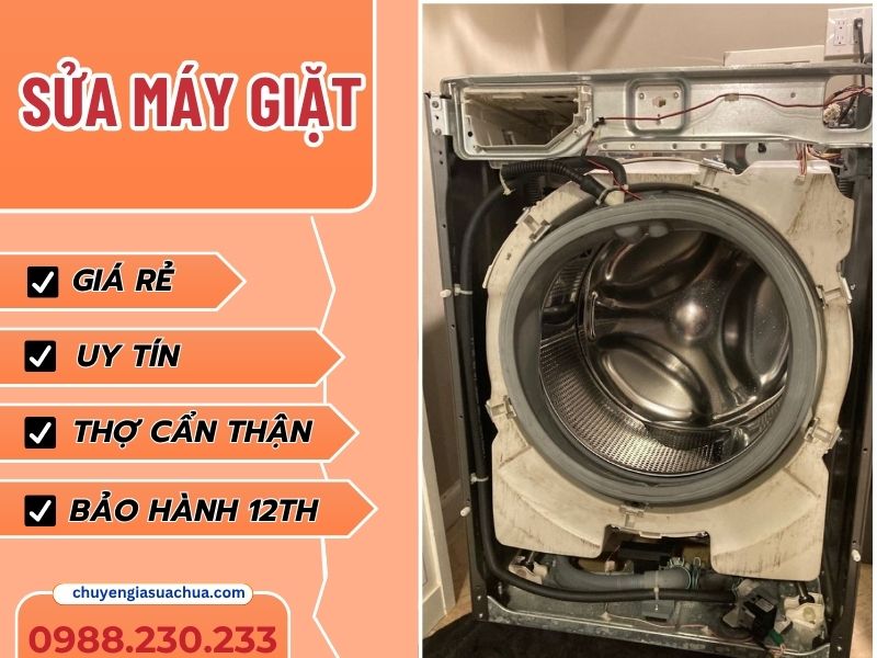 Sửa máy giặt nhanh chóng chuyên nghiệp giá tốt!