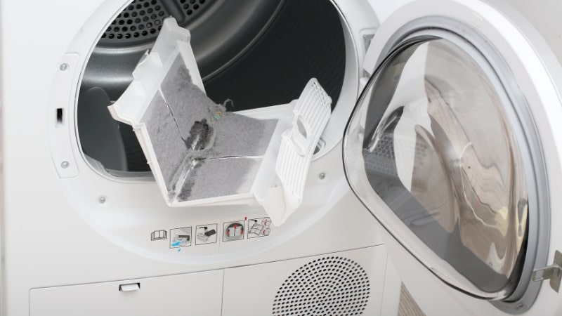 Cách khắc phục máy sấy quần áo không nóng tại nhà