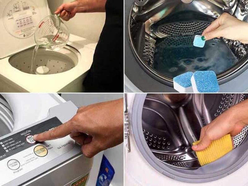 Giá vệ sinh máy giặt cửa trên
