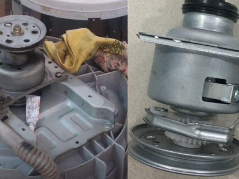 Cách sửa hộp số máy giặt quy trình