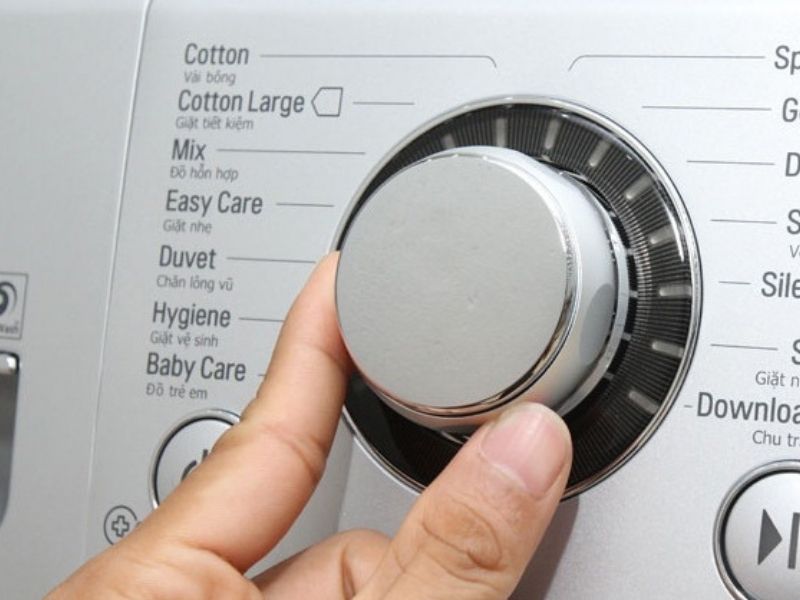 Cách sử dụng hạn chế việc máy giặt đang giặt bị ngừng