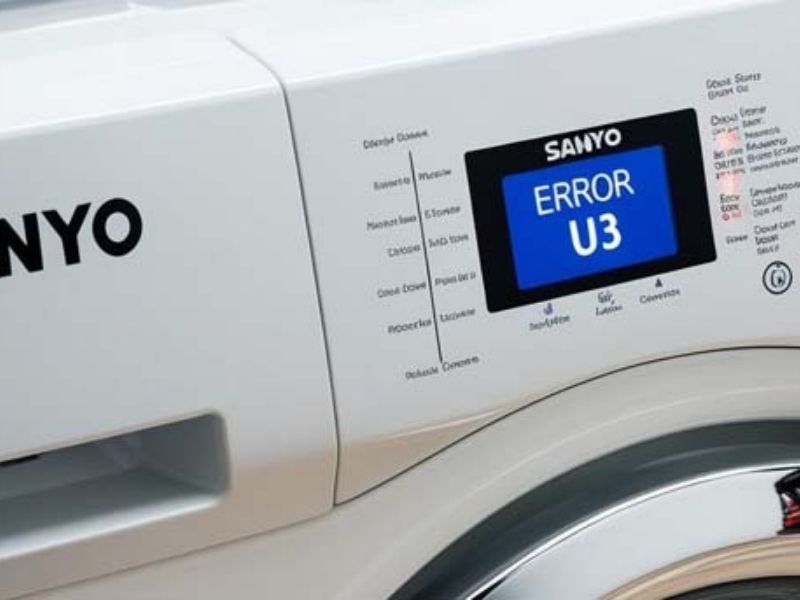 Câu hỏi thường gặp khi sửa lỗi U3 máy giặt Sanyo