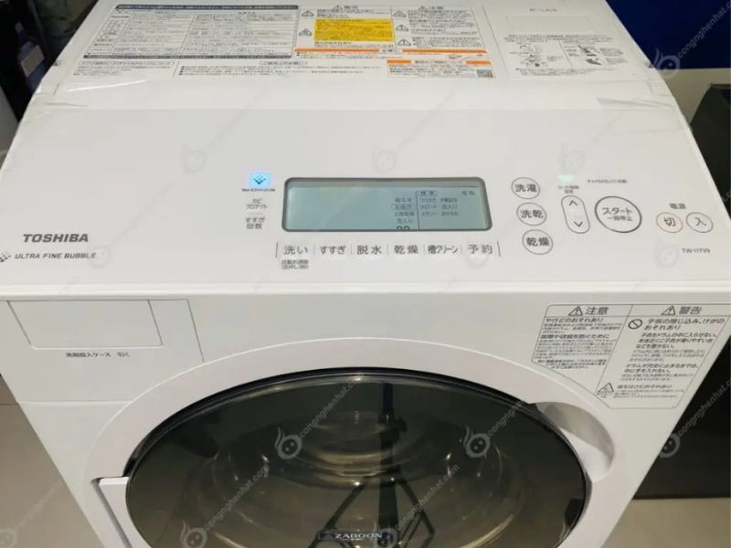 Các lỗi thường gặp sửa chữa máy giặt Toshiba