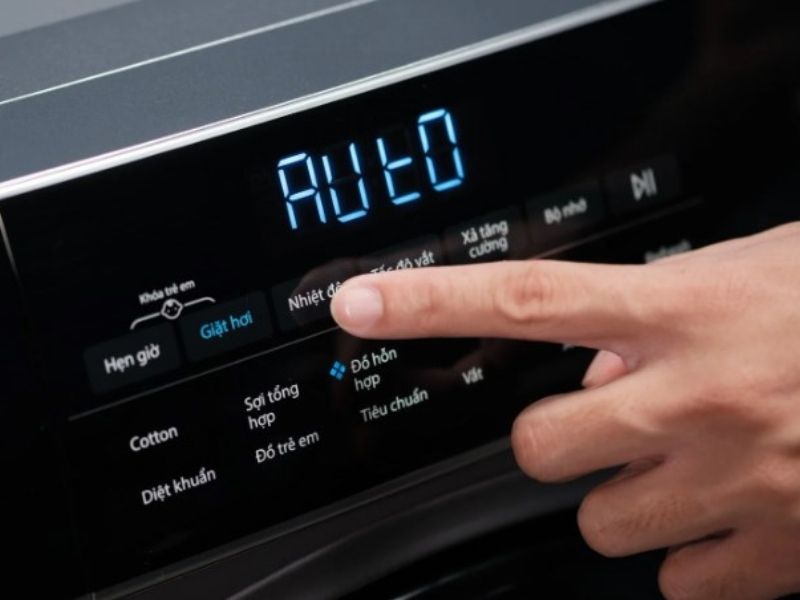 Các bước sử dụng mã lỗi  máy giặt Aqua hiệu quả