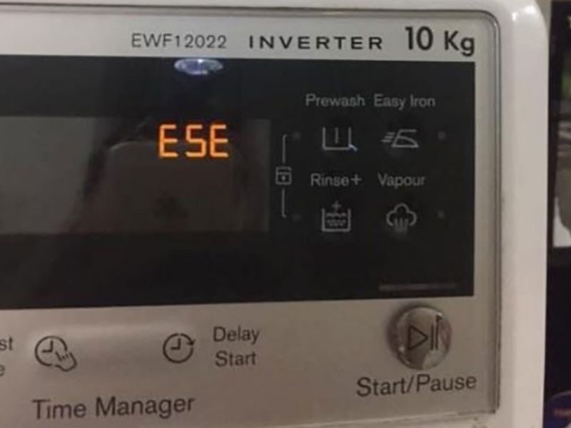Cách kiểm tra và khắc phục lỗi E5E máy giặt Electrolux tại nhà