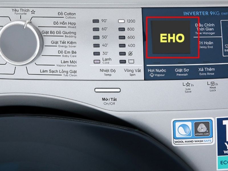 Khi nào cần gọi thợ sửa máy giặt Electrolux lỗi EHO?