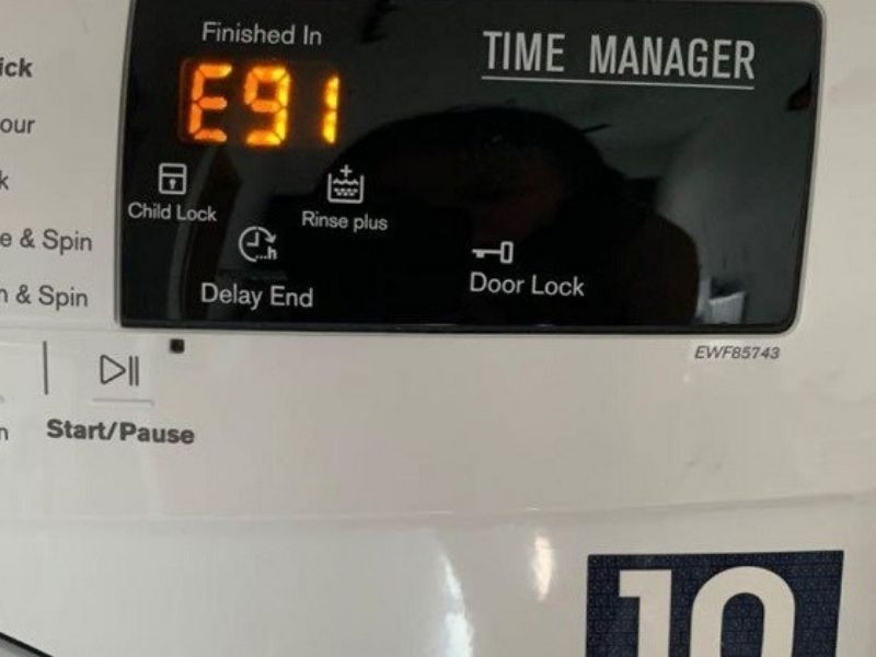 Nguyên nhân lỗi E91 máy giặt Electrolux