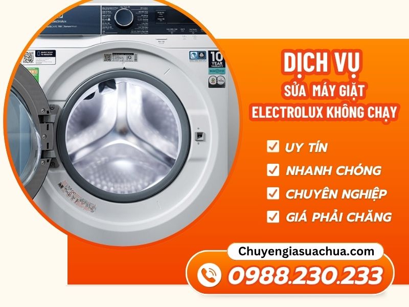 Máy giặt Electrolux không chạy xử lý nhanh chóng hiệu quả!