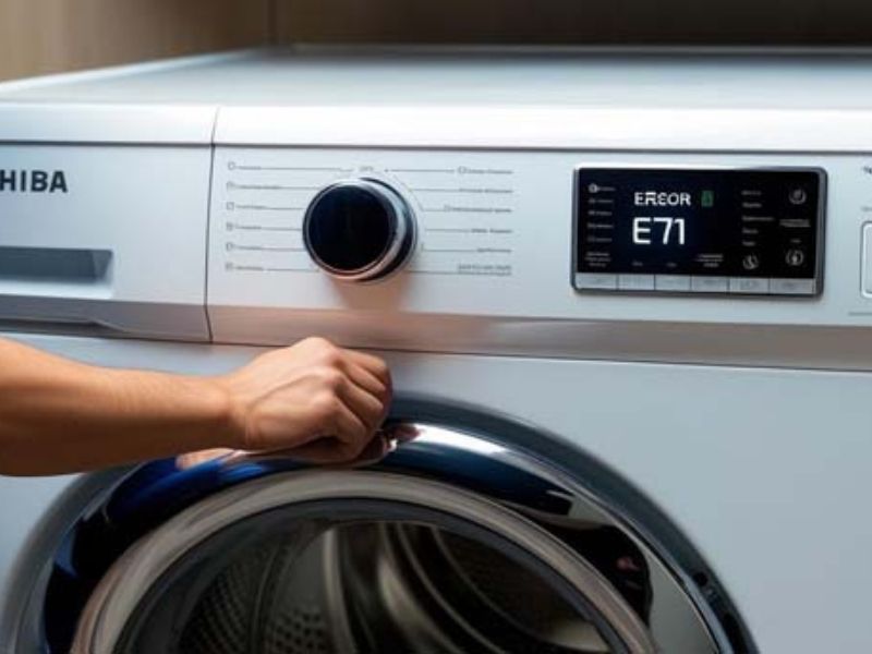 Cách sửa lỗi E71 máy giặt Toshiba
