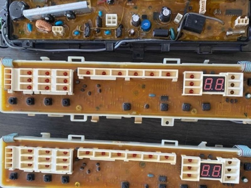 Cách sửa lỗi EB máy giặt Toshiba